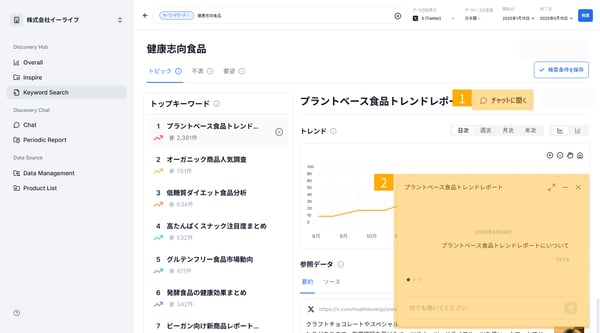 5.1-2.チャットで詳細に分析をする。